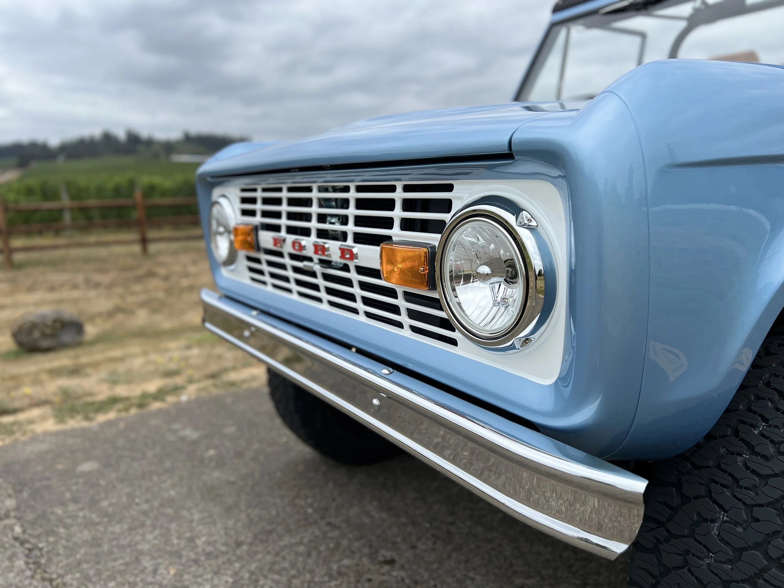 1971 Ford Bronco – Brittany Blue — HighLine Classics